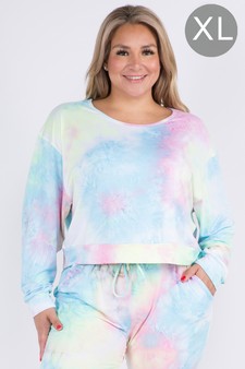 Women’s Long Sleeve Top Tie Dye (XL only)