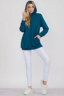 Women’s No Strings Attached French Terry Hoodie style 5