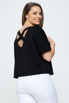 Women's Sporty Crossover Top