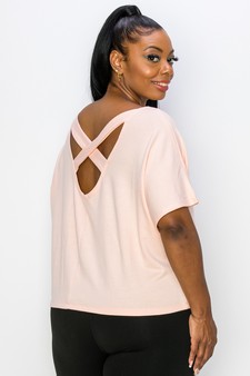 Women's Sporty Crossover Top