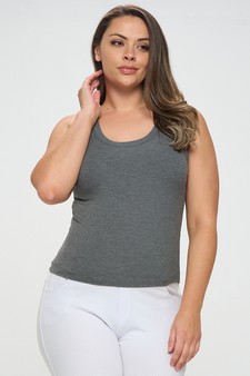 Women’s Soft Ribbed Scoop Neck Tank