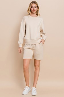 Sporty Chic UltraComfy Shorts Set style 5