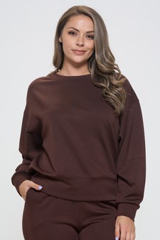 Women’s Solid Crewneck UltraComfy Sweatshirt