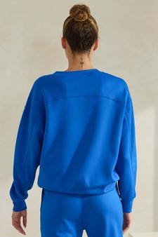 ETA 07/10/25 - Women’s Solid Crewneck UltraComfy Sweatshirt style 3