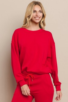 Women’s Solid Crewneck UltraComfy Sweatshirt