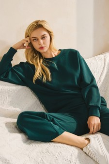 Women’s Solid Crewneck UltraComfy Sweatshirt