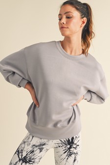 Women’s Solid Crewneck UltraComfy Sweatshirt