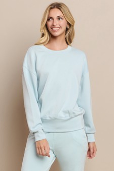 Women’s Solid Crewneck UltraComfy Sweatshirt