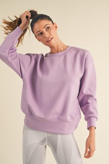 Women’s Solid Crewneck UltraComfy Sweatshirt