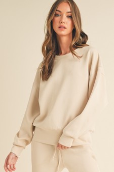 Women’s Solid Crewneck UltraComfy Sweatshirt