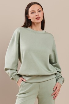 Women’s Solid Crewneck UltraComfy Sweatshirt