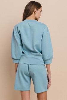 ETA 05/06/25 - Sporty Chic UltraComfy Shorts Set style 3