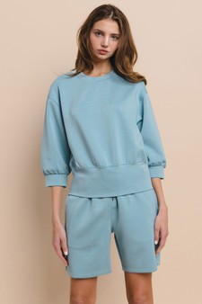 ETA 05/06/25 - Sporty Chic UltraComfy Shorts Set style 4