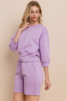 ETA 01/29/26 - Sporty Chic UltraComfy Shorts Set style 2