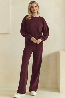 ETA 07/24/26 - Women's Relaxed Ribbed Corduroy Set
