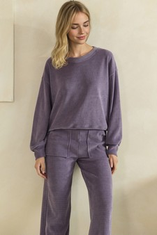 Women's Relaxed Ribbed Corduroy Set style 4