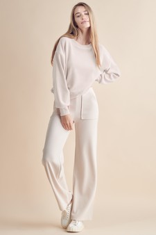 Women's Relaxed Ribbed Corduroy Set style 2