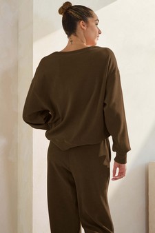 Women's Relaxed Ribbed Corduroy Set style 2