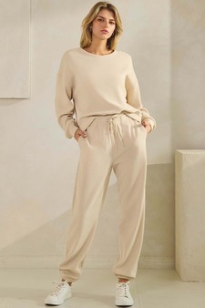 Women's Relaxed Ribbed Corduroy Set style 5