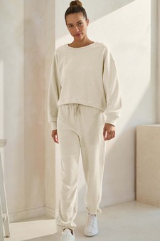 Women's Relaxed Ribbed Corduroy Set
