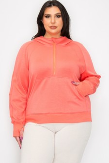 Women's Scuba Quarter-Zip Hoodie