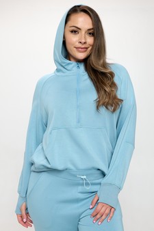 Women's UltraComfy Quarter-Zip Hoodie