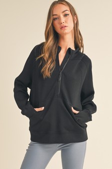 Women's Scuba Quarter-Zip Hoodie