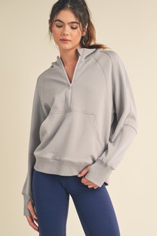 Women's UltraComfy Quarter-Zip Hoodie