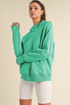 Women's UltraComfy Quarter-Zip Hoodie