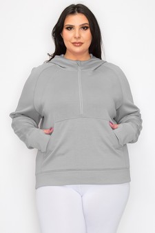 Women's UltraComfy Quarter-Zip Hoodie