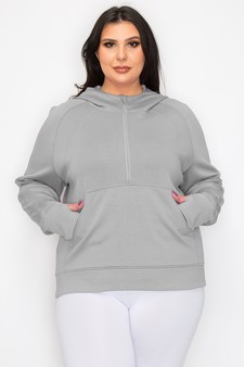 Women's Scuba Quarter-Zip Hoodie