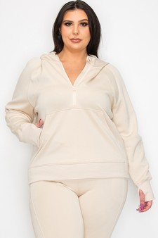 Women's UltraComfy Quarter-Zip Hoodie