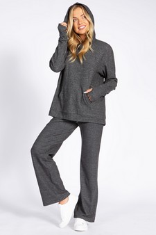 Women's Ultra Soft Hoodie with Thumb Hole & Pants Set