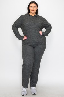 Women's Ultra Soft Hoodie with Thumb Hole & Pants Set