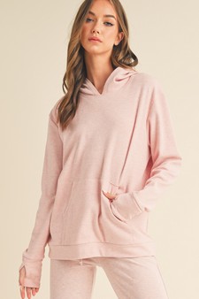 Women's Ultra Soft Hoodie with Thumb Hole