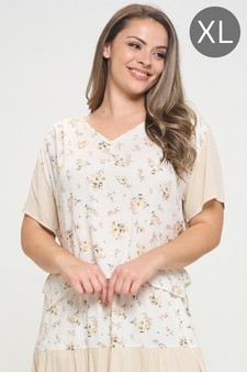 Women’s Floral Flowy Top