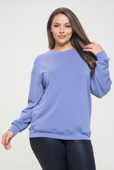 Women's Sofie Soft Modal Oversized Crew Top