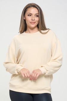 Women's Sofie Soft Modal Oversized Crew Top