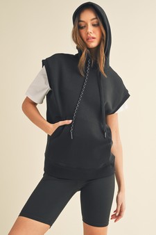 Women’s Solid UltraComfy Sleeveless Hoodie