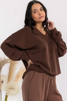 Women’s V-Neckline Sofie Soft Modal Raglan Sleeve Top style 3