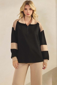 Women's Sleek UltraComfy ColorBlock Set style 4