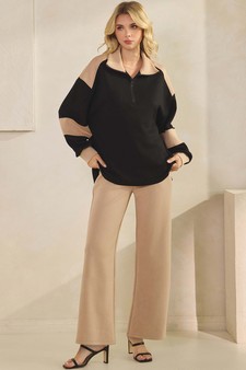 Women's Sleek UltraComfy ColorBlock Set style 5