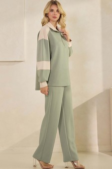 Women's Sleek UltraComfy ColorBlock Set style 3