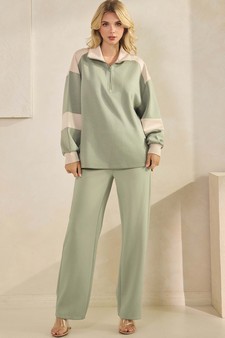 Women's Sleek UltraComfy ColorBlock Set style 5