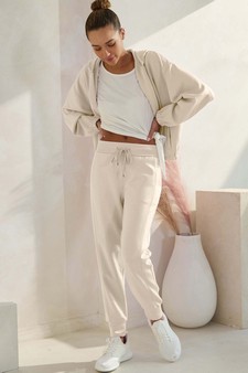 Sporty Chic UltraComfy Hoodie Jacket and Jogger Set