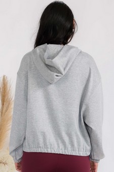 Women's UltraComfy Zip-up Jacket with Hoodie (XL only) style 3