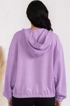 Women's UltraComfy Zip-up Jacket with Hoodie (XL only) style 3