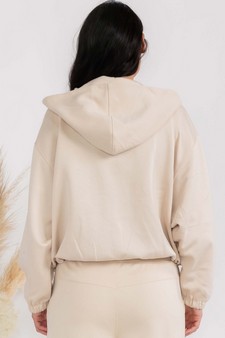 Women's UltraComfy Zip-up Jacket with Hoodie (XL only) style 3