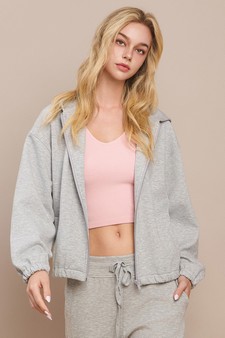 Women's UltraComfy Zip-up Jacket with Hoodie