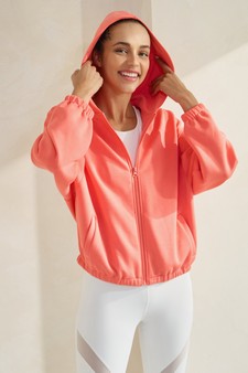 Women's UltraComfy Zip-up Jacket with Hoodie